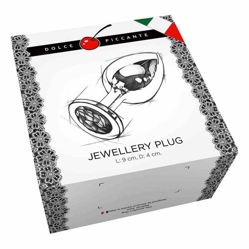 Korek Analny Dolce Piccante Metalowy L Złoty na Arena.pl