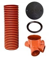 Studzienka Zbiorcza 315 Kanalizacyjna Studnia Zbiorcza 1mb 315 3x Wlot