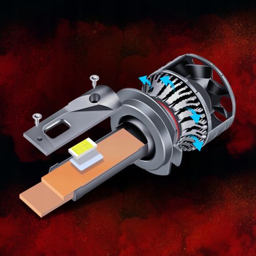 ŻARÓWKI H4 LED XSTORM 120W 22000LM MOCNE CANBUS na Arena.pl