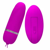 pretty love debby - jajeczko wibrujące z pilotem, 12 trybow, liliowe