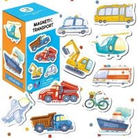 gra edukacyjna magnetyczna transport magnesy dla dzieci dodo gra