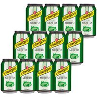 Schweppes Mojito Napój gazowany 330 ml x 12 sztuk