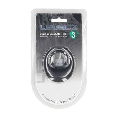 Vibrating Liquid Silicone Cock And Ball Ring - Black na Arena.pl