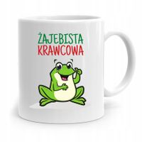 Kubek Prezent Krawcowej Krawca Żajebista Krawcowa Z Nadrukiem Ze Zdjęciem