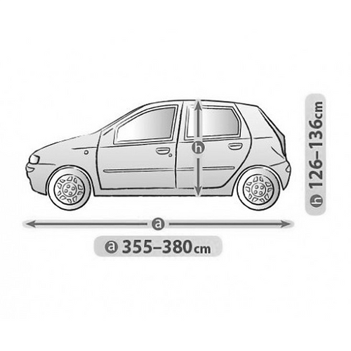 Pokrowiec na samochód PERFECT GARAGE L2 hatchback na Arena.pl
