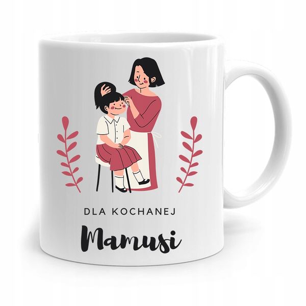 Kubek Prezent Dla Mamy Matki Dla Kochanej Mamusi Z Nadrukiem Ze Zdjęciem zdjęcie 1