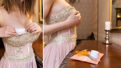 Taśma do ubrań ciała dwustronna silna gruba 3cm na Arena.pl