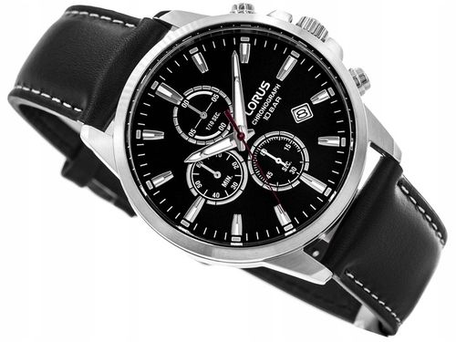 MĘSKI ZEGAREK LORUS RM387HX9 CHRONOGRAF DATA 100M na Arena.pl