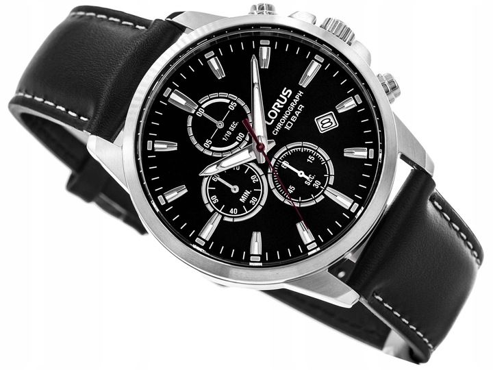 MĘSKI ZEGAREK LORUS RM387HX9 CHRONOGRAF DATA 100M zdjęcie 7