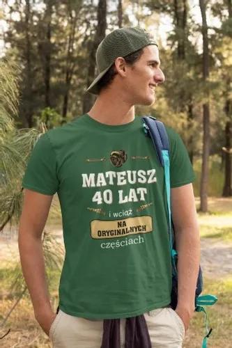 PREZENT NA 16-99 URODZINY KOSZULKA T-SHIRT TATY KOLEGI WYBIERZ WIEK I IMIĘ na Arena.pl