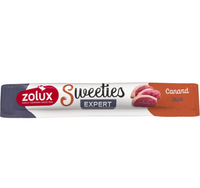 ZOLUX SWEETIES kremowy przysmak dla psa KACZKA krem sos mus sosik pasta 14g