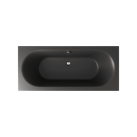 Oceana Slim wanna prostokątna 160X75 cm antracyt mat