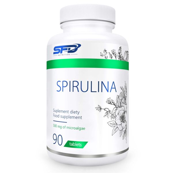 Spirulina 90tab - SFD ODPORNOŚĆ ANEMIA DETOKS zdjęcie 1