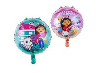 Balon foliowy „Koci Domek (Gabby's Dollhouse), dwustronny”, 45 cm (18 cali)