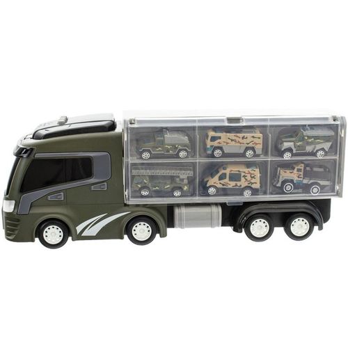 CIĘZAROWKA Z POJAZDAMI  LAWETA DLA DZIECI na Arena.pl