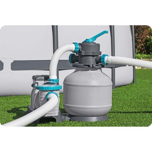 Pompa piaskowa 8327 l/h Bestway 58499 +piasek 25kg na Arena.pl