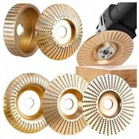 5 x TARCZA DO SZLIFOWANIA FREZ DO DREWNA 100mm FREZ TARNIK WKLĘSŁA