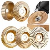 5 x TARCZA DO SZLIFOWANIA FREZ DO DREWNA 100mm FREZ TARNIK WKLĘSŁA