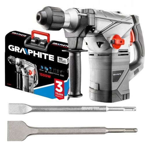 MŁOT UDAROWY SDS+ 1500W GRAPHITE 58G862 na Arena.pl