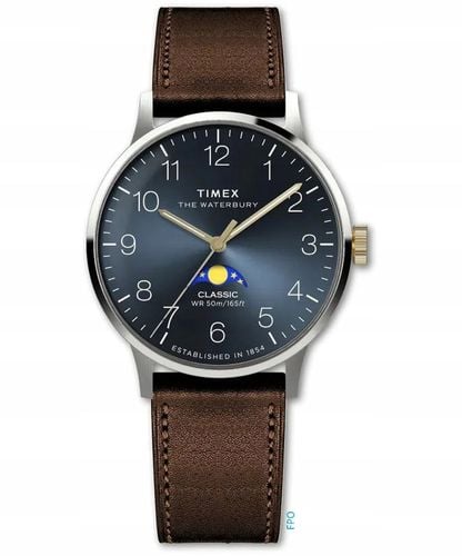 Zegarek Męski Timex TW2W75600 brązowy pasek na Arena.pl