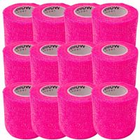 yellowBAND bandaż kohezyjny 5cm x 4,5m; Różowy