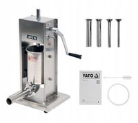 NADZIEWARKA DO KIEŁBASY I FARSZU 3L SZPRYCA STAL NIERDZEWNA YATO YG-03350