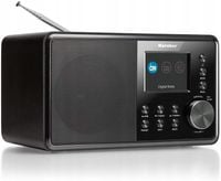 Radio sieciowe cyfrowe Karcher DAB 3000 DAB + / FM RDS, AUX, Czarny HIT !