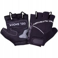 TREC RĘKAWICE TRENINGOWE GEL SHOCK Czarne Na Siłownię Trening|roz. L