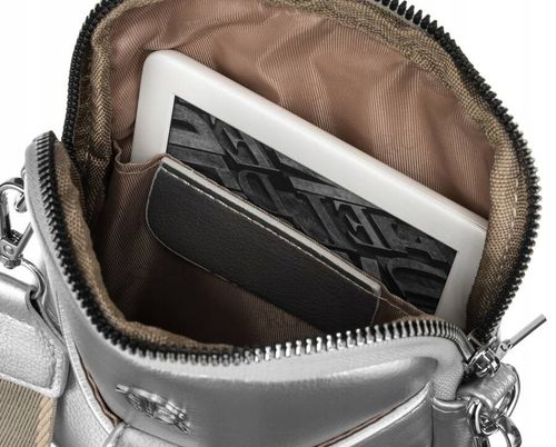 mini saszetka-torebka damska ze skóry ekologicznej -  rovicky na Arena.pl