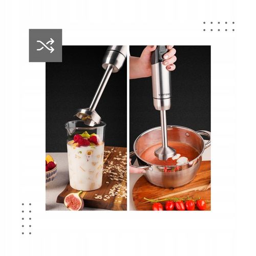 MOCNY BLENDER RĘCZNY WIELOFUNKCYJNY MIKSER 1400 W na Arena.pl