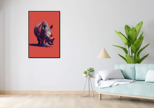 Plakat 68x101cm Marszujący Gigant na Arena.pl