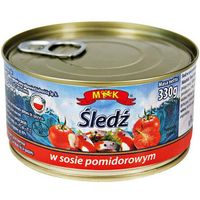 MK ŚLEDZIE W SOSIE POMIDOROWYM 330G