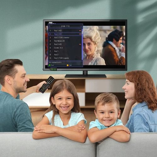 Tuner Dekoder Satelitarny DVB-T2 HEVC H.265 WiFi Telewizji Naziemnej na Arena.pl