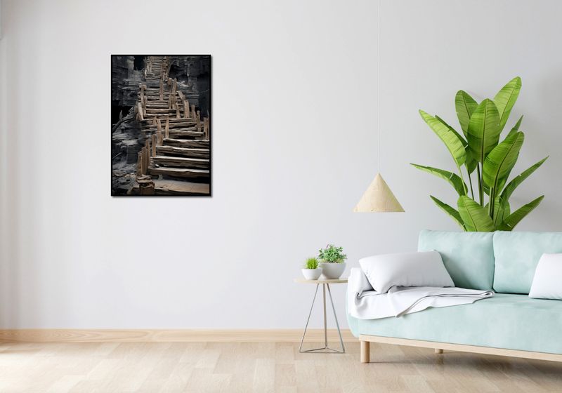 Plakat 59,4x84,1cm Schody do Nieznanego zdjęcie 4