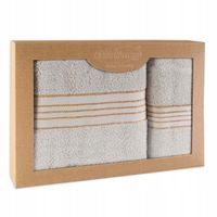 Ręcznik D Bawełna 100% Tiwano Jasny Popiel (P) 50x90+70x140 kpl.