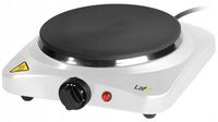 Kuchenka elektryczna jednopłytowa Lafe Termostat 1500W Biała