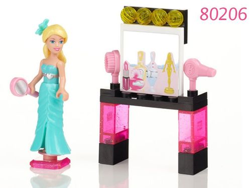 Mega Bloks BARBIE LALKA pasująca do klocków ZA1891 na Arena.pl