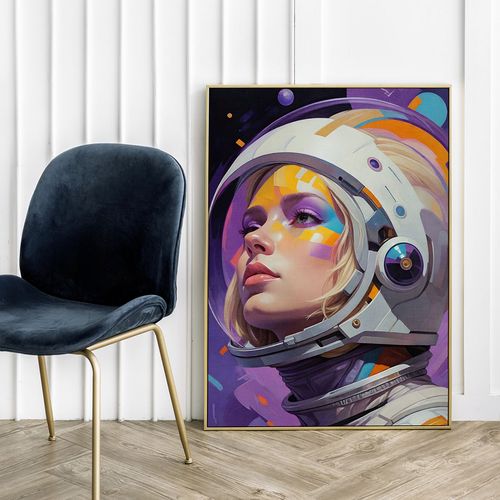 Plakat astronauta kosmos 70x100 cm na Arena.pl
