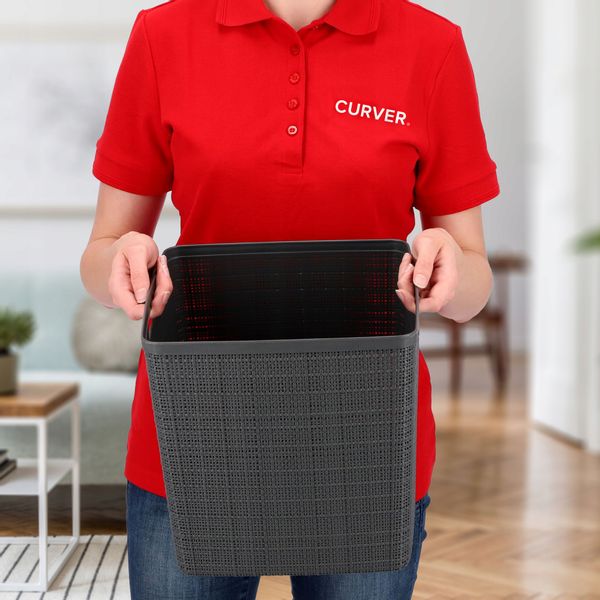 Curver Koszyk Pojemnik Organizer Z Uchwytami 17L zdjęcie 8