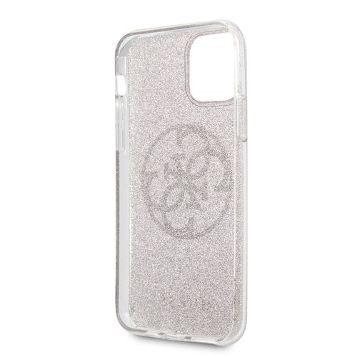 Guess Circle Glitter 4G Etui do iPhone 11 Pro (różowy) na Arena.pl
