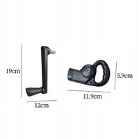 Parasole zewnętrzne Odcień Korba Uchwyt Akcesoria Trwałe na plażę