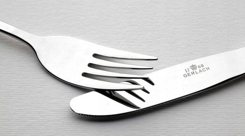 GERLACH SZTUĆCE DZIECI DZIECIĘCE KOMPLET 4EL KOTKI STAL NIERDZEWNA BON TON na Arena.pl