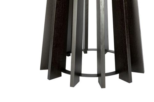 Stół TAVLE dąb czarny śr. 145 cm na Arena.pl