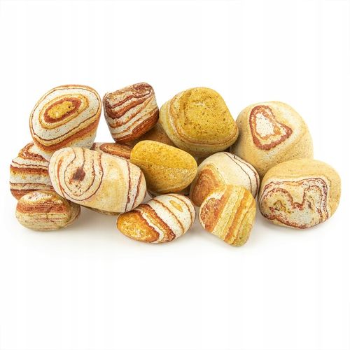 Otoczak Do Akwarium Kolorowy Kamień Zestaw 3kg na Arena.pl