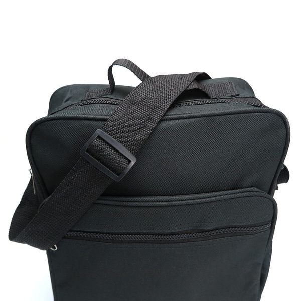 torba męska z nylonu marki vimax - czarna zdjęcie 7