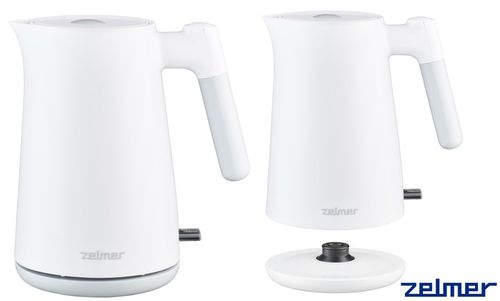 CZAJNIK ELEKTRYCZNY ZELMER BEZPRZEWODOWY STAL NIERDZEWNA CICHY 1L 2200W na Arena.pl