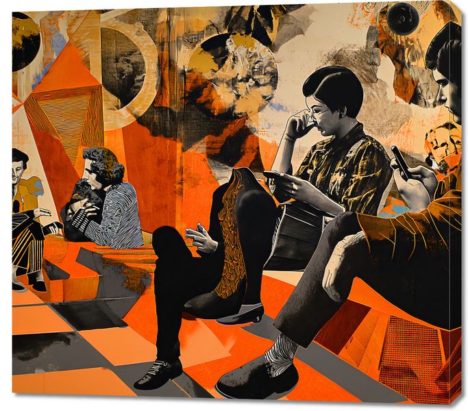 Obraz 100x90cm Przestrzeń Do Dialogu zdjęcie 1