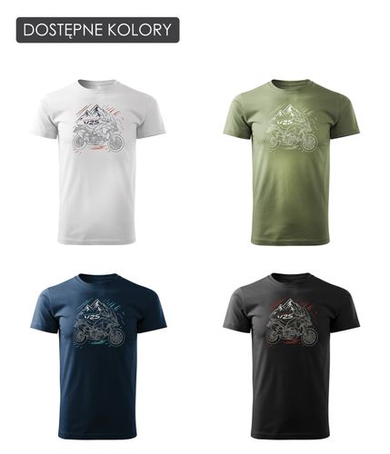 Koszulka na motor motocyklowa Ducati Multistrada V2S męska biała REGULAR XXL na Arena.pl