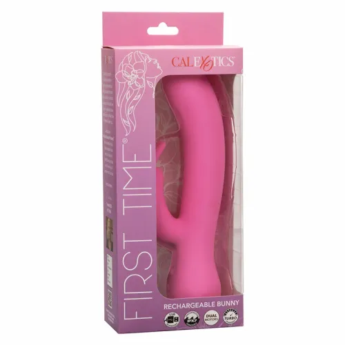 calexotics first time bunny model rożowy z ładowaniem usb, silikon na Arena.pl
