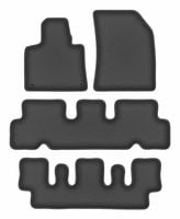 Dywaniki welurowe grafitowe Citroen C4 Grand Picasso II 2013-2019
